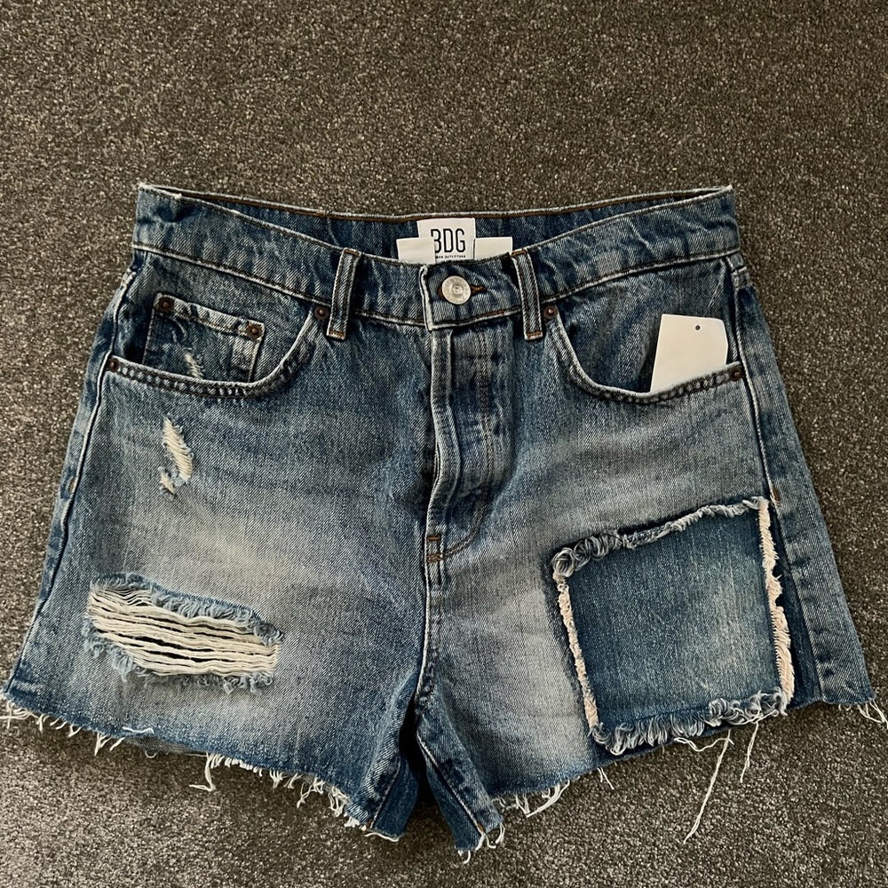 Bdg Patchwork Shorts. Size 30w. - image 1